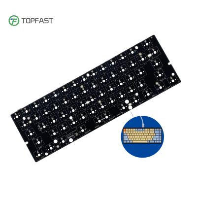 China Electronic Products GK61Xs PCB Multilayer Rapid Prototype Electronic Board Manufacturing Support 60% Mechanical Hot Swap Keyboard PCB for sale