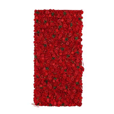 China Beautiful Colorful Wholesale Silk Artificial Peony Flower Wall Backdrop For Sale for sale