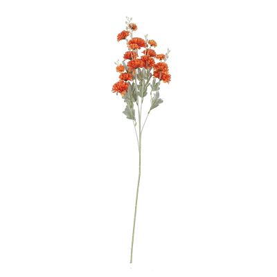 China DKB-1802 Hot Selling Home Artificial Flower Chrysanthemum Orchid Simulation Flower Custom Made Artificial Flower Wedding Decoration Flower for sale