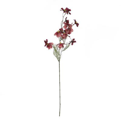 China DKB-1703 Contact DKB-1703 Hot Selling Artificial Flower Natural Artificial Coreopsis For Wedding New Home Bouquet Small Flower Silk Galsang for sale