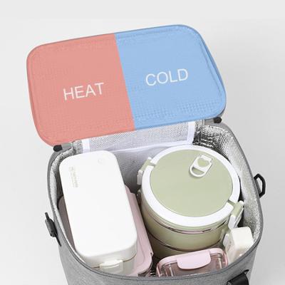 China Insulated Thermal Cooler Bags Large Women Men Picnic Lunch Bento Box BBQ Meal Ice Zipper Pack Accessories Insulated Bag for sale