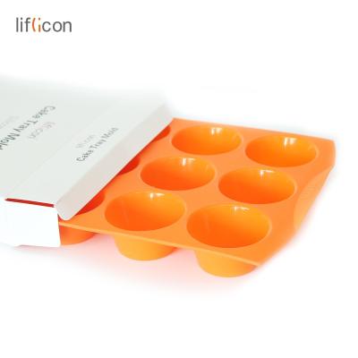 China Liflicon Roll and Cupcake Baking Pan Set Bakeware Trays Microwave Silicone Cake Mold Viable for sale