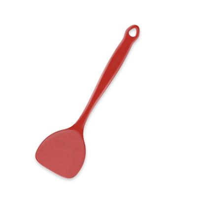 China #Liflicon Silicone Japanese Cookware Viable Cooking Turner Spatula in Porcelain Red for sale