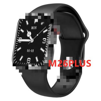 China 3G M26 plus mobile call function t 500 n76 m6 v8 p8 a1 l13 phone smart watch best smart watches mc72 pro m16 plus smart watch for sale