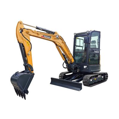 China Farms Crawler Excavator 4t Wheel Excavator Hydraulic Digging Machine With Hammer Optional With EAP for sale