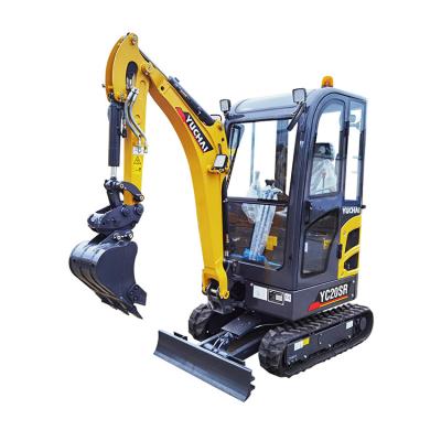 China Cultivate new excavator Price 0.8 ton 1 ton 2 ton mini excavator Digging Hydraulic Small Digger Machine Prices micro 3 ton for sale for sale