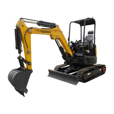 China Hot Sale Custom Cheap Farms 2023 Mini Digger Excavator U27 3ton In Fujian China for sale