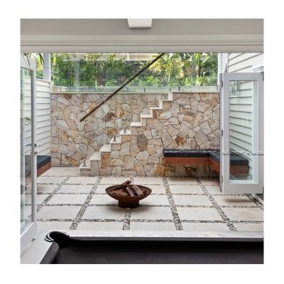 China Modern Outdoor Stone Tile Cultured Slate Wall Cladding Natural Stone Veneer Wall Cladding Wall Panel Stone Decoration Garden Sale for sale