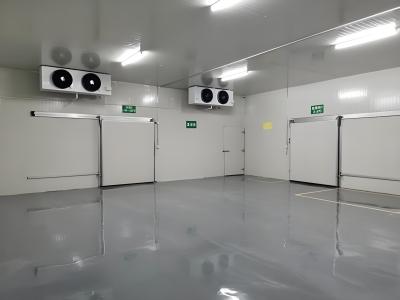 China Energy Saving Industrial Cold Room Automatic Defrost Cold Storage Machine Room for sale