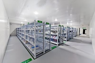 Cina Polyurethane Foam Cold Freezer Storage Cold Room in acciaio inossidabile per alimenti surgelati in vendita