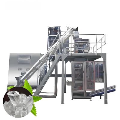 China Reliable Industrial Ice Machines , Cube Ice Manufacturing Equipment for sale