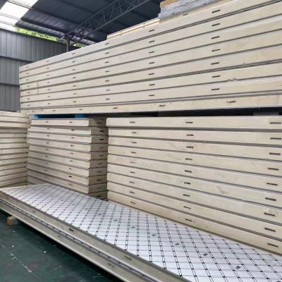 China Custom Polyurethane Cold Room Panels Smooth Surface Colorbond Insulated Panel for sale