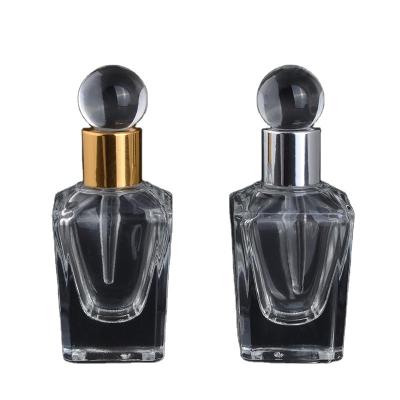 China High Technology Cosmetic Wholesale Luxury Empty Square Dropper 15ml Essential Oil Square Glass Bottle for sale