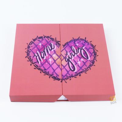 China Recycled Materials Design Beautiful Cardboard Cosmetic Box Lipstick Elegant Makeup Gift Packaging Paper Box for sale