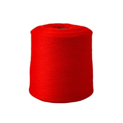 China Best Viable Selling Bright Red Color 2/28' S 50% Viscose 20% 30% Polyester Nylon Core Spun Yarn For Knitting for sale