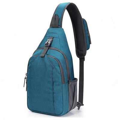 China Snow Polyester RFID Blocking Body Bag Cross Cross - Body Sling Bag Men Bag Chest Shoulder To Increase Travel for sale