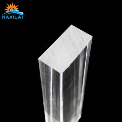 China Naxilai Cheap Price High Quality Direct Factory Direct Cast Drapery Rod 15mm Acrylic Perspex Square Rod Stock Square Clear for sale