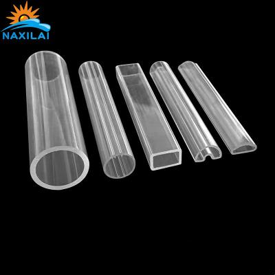 China Heat / Corrosion / Naxilai Wear Resistant Lexan Tube Sizes Polycarbonate Tube Pour Saber Laser for sale