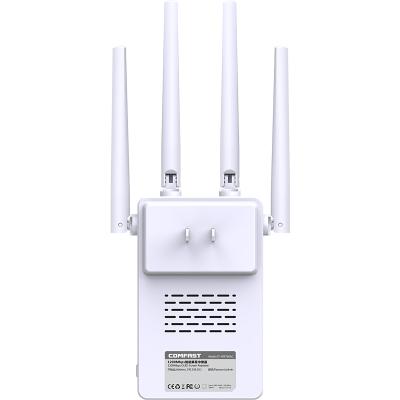 China ENTERPRISE CF-WR760AC WiFi Range Extender 2.4GHz 5GHz OLED Display 1200Mbps WiFi Repeater Amplifier WiFi Booster for sale