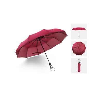 China New Type Easy To Use Light Umbrella Full Automatic Fold 3 Fold Umbrella Great Price Automatic Umbrella for sale