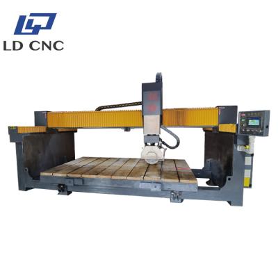 China High Cutting Efficiency Good Quality 4 Spindle Saw Bridge Cutting Machine CNC Router for sale