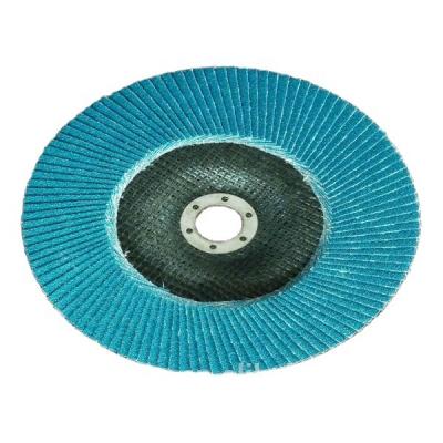 China ZIRCONIA CLOTH + FIBERGLASS BACKING Fin Abrasive Disc P80 Grit Zirconia T27 For Stainless Steel for sale