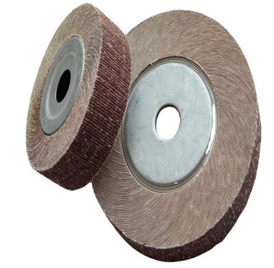 China Suitable for all kinds of surface grinding fin sanding wheel for polishing stainless steel for sale