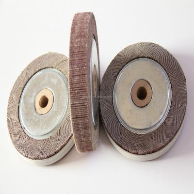 China Suitable for all kinds of surface grinding aluminum oxide cloth fin wanted wheel best for stainless steel for sale