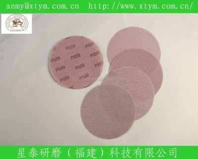 China ALUMINA Abrasive Mesh Net MANUFACTURER / Sandpaper Sanding Disc for sale