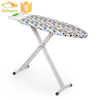 China Fashion Minimalist Circle Silicone Coated Printed Fire Retardant Ironing Board Cover for sale