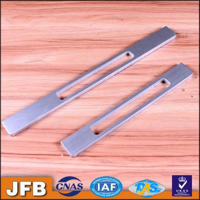 China Cabinet hardware aluminum alloy drawer handles 160MM/192MM/320MM matte silver cabinet handle for sale