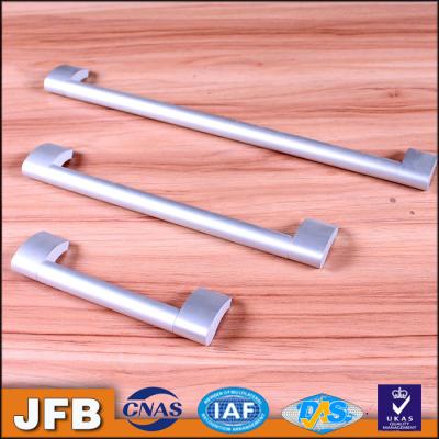 China ITEM E320 CC128mm foggy silver household various colours finished kitchen cabinet cabinet door ALUMINUM pull handles for sale