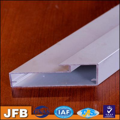 China Item L01 3000meters anodized silver suface accessory/industrial kitchen cabinet door aluminium profile extrusion for sale