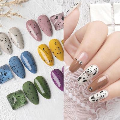 China Wholesale 15ML Nail Art Japan Quail Egg Gel Nail Polish Designs Eggshell Nail Polish UV Gel for sale