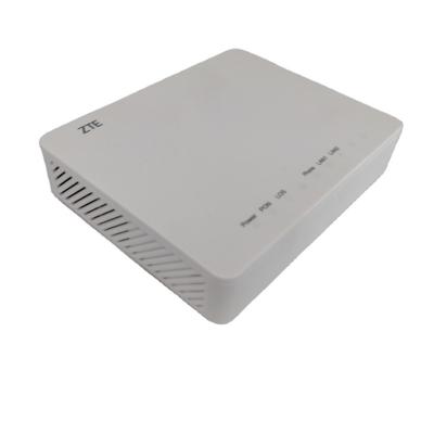 China Network Equipment Factory Price Ftth F412 Onu White Plastic Lan Wifi Routers For Zte English Cable for sale