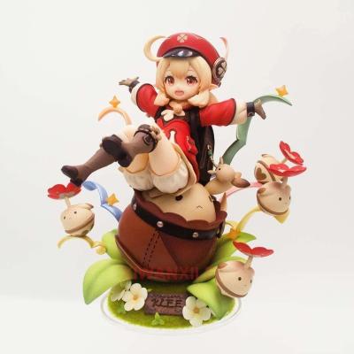 China 2022 New God Of Keli Anime Gift 17cm Walnut Cute Desk Decoration High Quality Handmade And Cute Paimon's Birthday Gift for sale