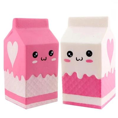 China High Quality New Gift Size Silicone Milk Carton Toys Labor Stresses Super Adult Relief Toys Children's Toys for sale