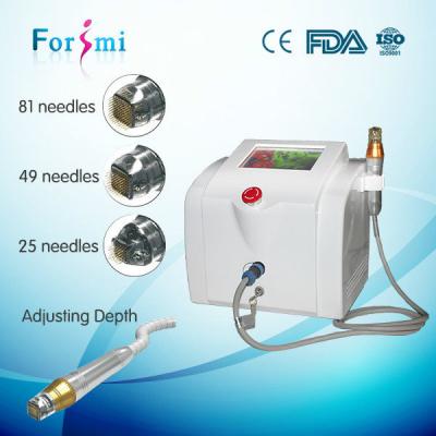 China minimal invasive high power face lifting fractional rf microneedle machine for face rejuv for sale