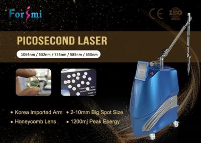 China picosure picosecond laser tattoo 1064nm/532nm ; 585nm/650nm/755nm Optional for sale