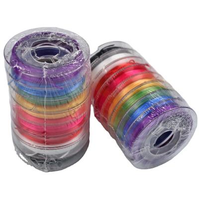 China Wholesale Colorful Crystal Elastic Beading Wire String High Elasticity Wire For DIY Necklace Bracelet Jewelry Making for sale