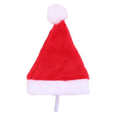 China Wholesale Eco-Friendly Pet Costumes Cats Christmas Supplies Mini Christmas Hats Fancy Dress Accessories Santa Hat For Dogs Cats Pet for sale