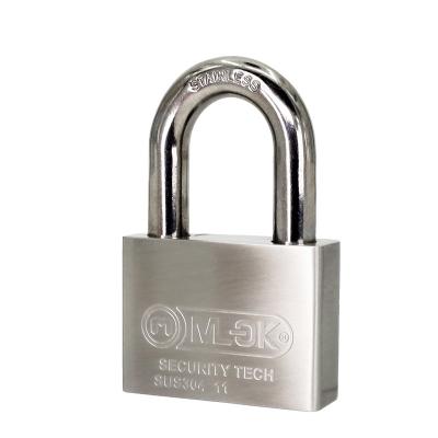 China Security Engineering 304 Stainless Steel Waterproof Rustproof Padlock For Construction for sale