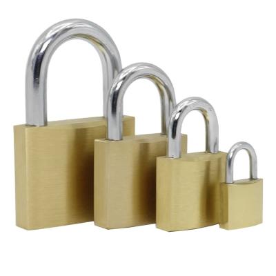 China Outdoor/indoor/extreme weather project. MOK 20mm 30mm 40mm 50mm Small Padlock Cheap 60mm Brass Padlocks for sale