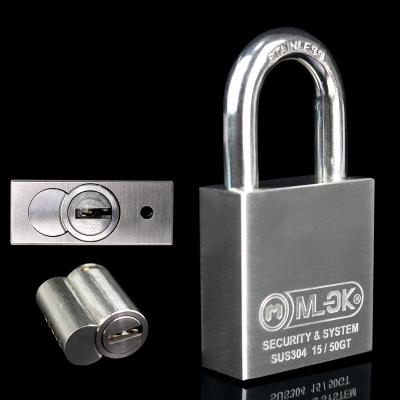 China High Quality Locksmith MOK Stainless Steel Security Padlock With Master Key for sale