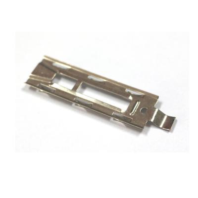 China Spring Flat Sheet Steel Custom Metal Stamping Spring Clip Holder for sale