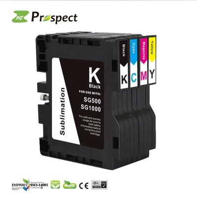 China SG 500 COMPATIBLE Premium Color 1000 Prospect SG500 SG1000 Sublimation Inkjet Compatible Inkjet Cartridge For Sawgrass Printers for sale