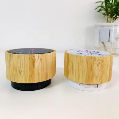 China A10 Wireless Bamboo Wireless Speakers, Echo-Friendly Mini Portable Speaker, Factory Wooden Wireless Speakers with Blue Tooth for sale