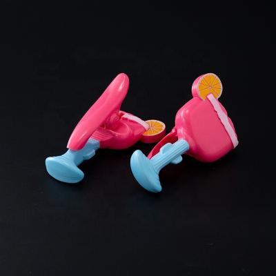 China Hot Sale Lemon Clip Cup Shape Plastic Beach Towel Clips for sale