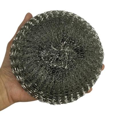 China Sustainable 12G 12PCS Galvanize Scourer GI Metal Mesh Scourer for sale