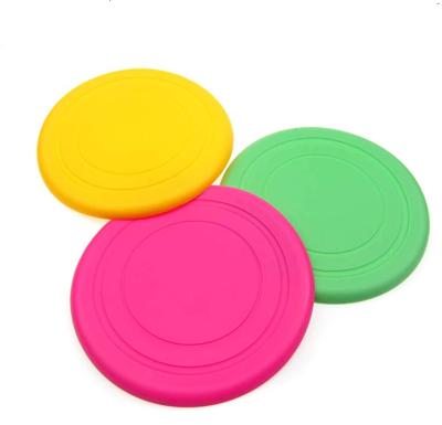 China Soft Insect Stocked Toy React Faster Training TPR Dog Frisbe Flying Disc Puppy Throwing Interactive Toys for sale